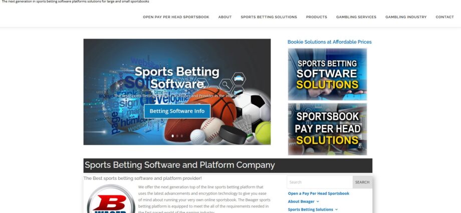 Bwager.com Sports Betting Software Review
